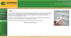 Desktop Screenshot of data.express-evaluations.com